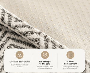 Velmora Chenille Sofa Cover